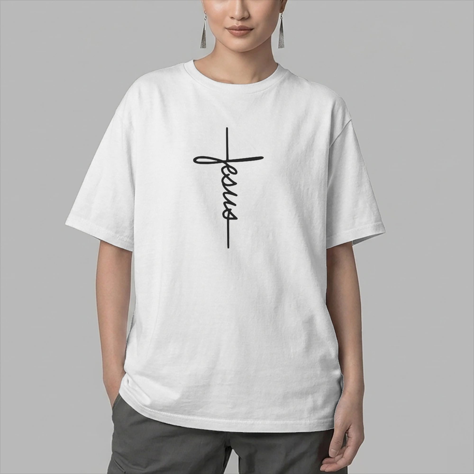 Summer Clothing Names - Men T-Shirts Jesus Name as a
