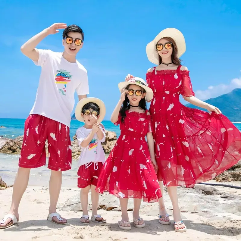Summer Dresses Yours Clothing - Holiday Vacation Look Family Matching Clothing