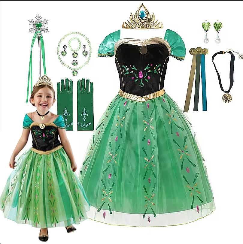 Summer Dresses Yours Clothing - Anna Costume For Kids Girl Fancy