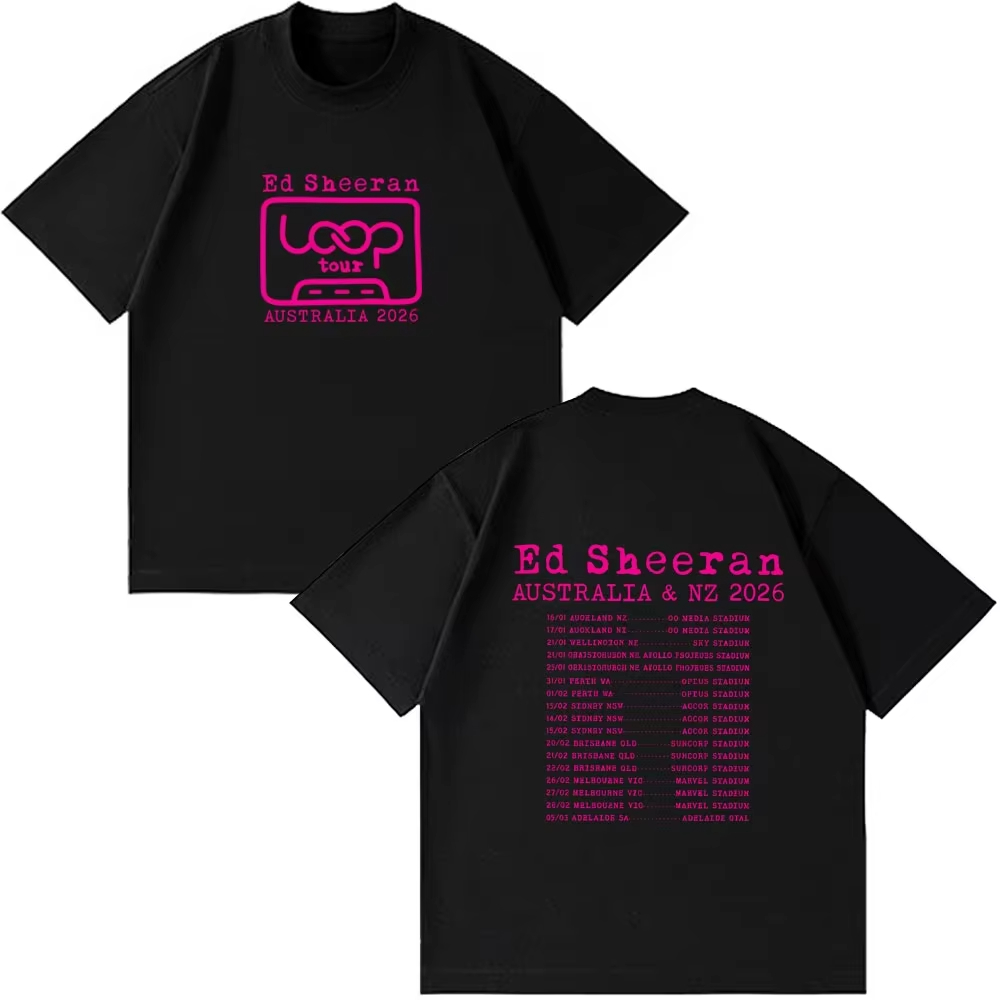 Summer Clothing Women Australia - Ed Sheeran Loop Tour Australia and