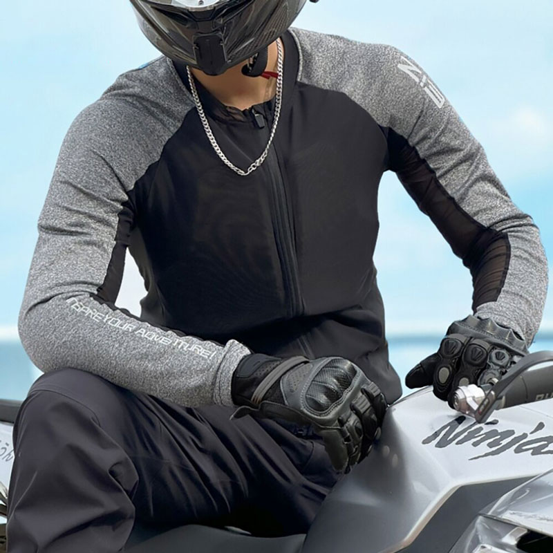 Summer Clothing Motorcycle - Men's Motorcycle Jacket Summer Breathable Motocross