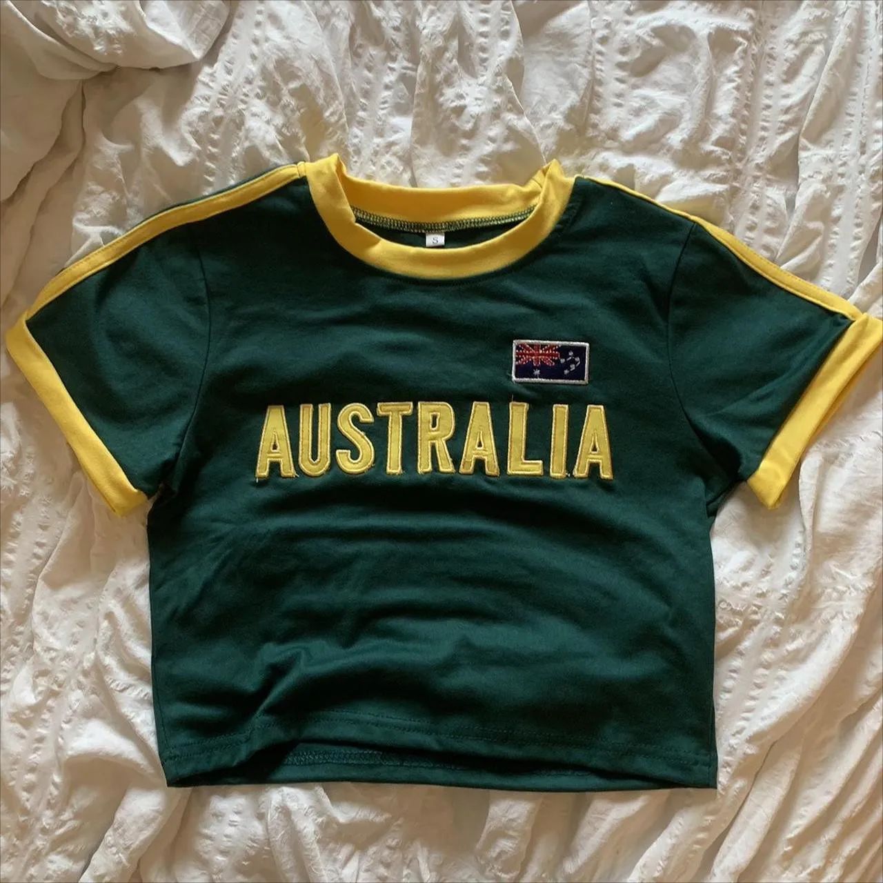 Summer Clothing Women Australia - Summer Green T-shirt Women Australia Letter