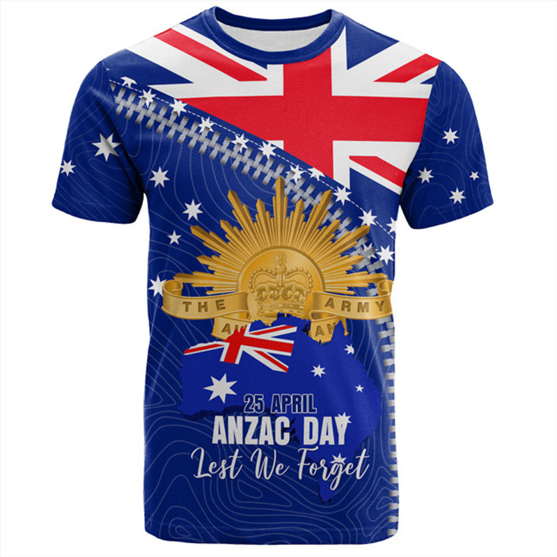 Summer Clothing Women Australia - Australia Graphic T Shirts Men's T-Shirts