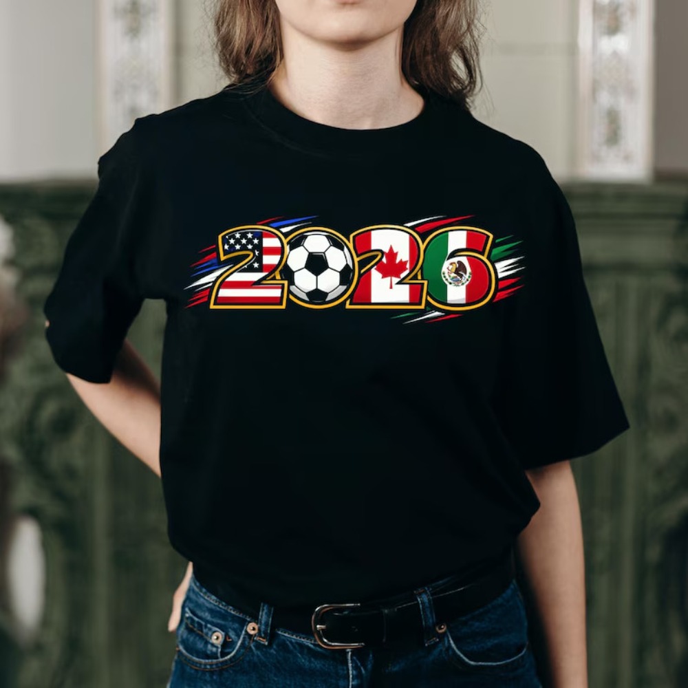 2026 US Canada Mexico Football - Summer Clothing Women Canada recension och pris