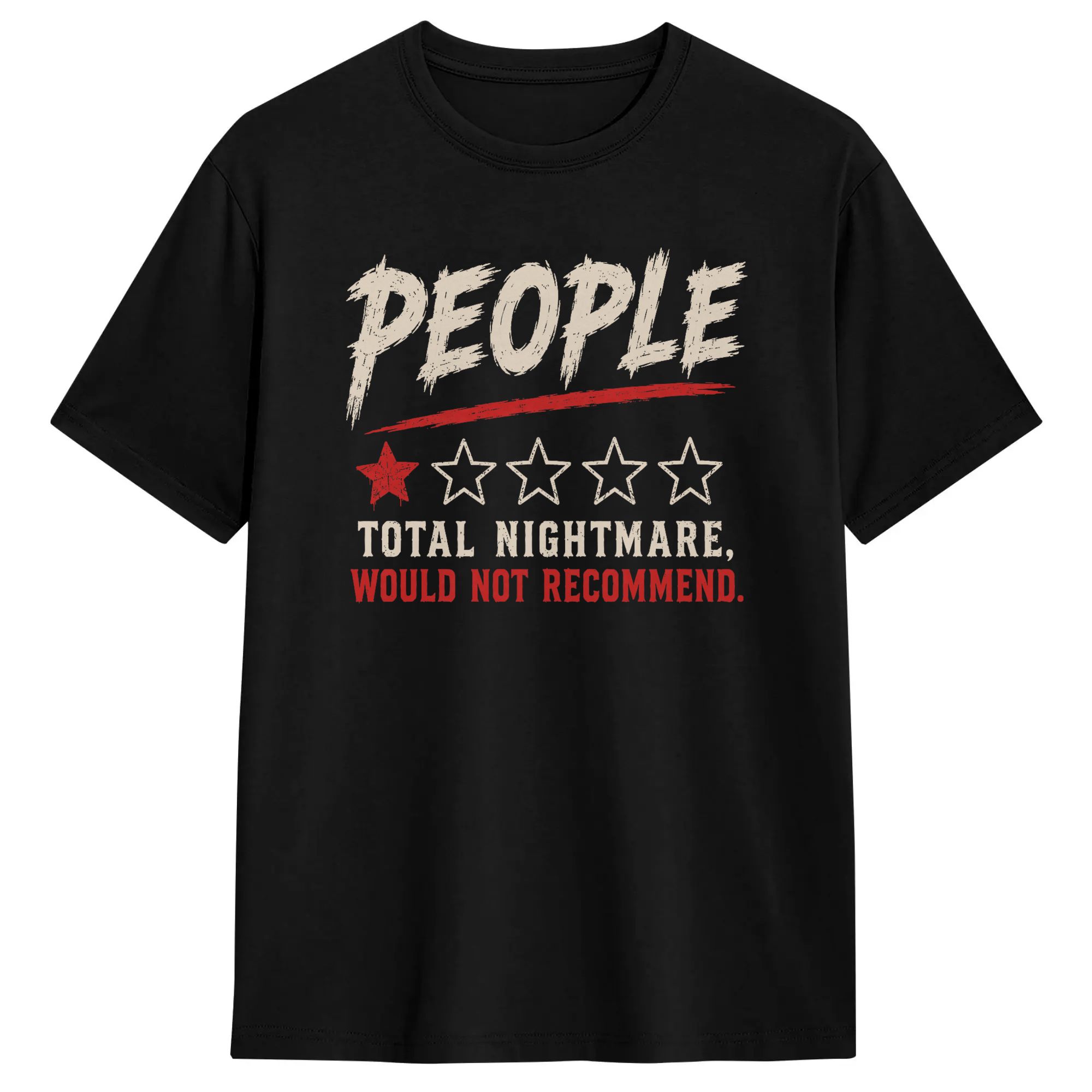 Men Women's T-Shirt People One - Summer Clothing Reviews recension och pris