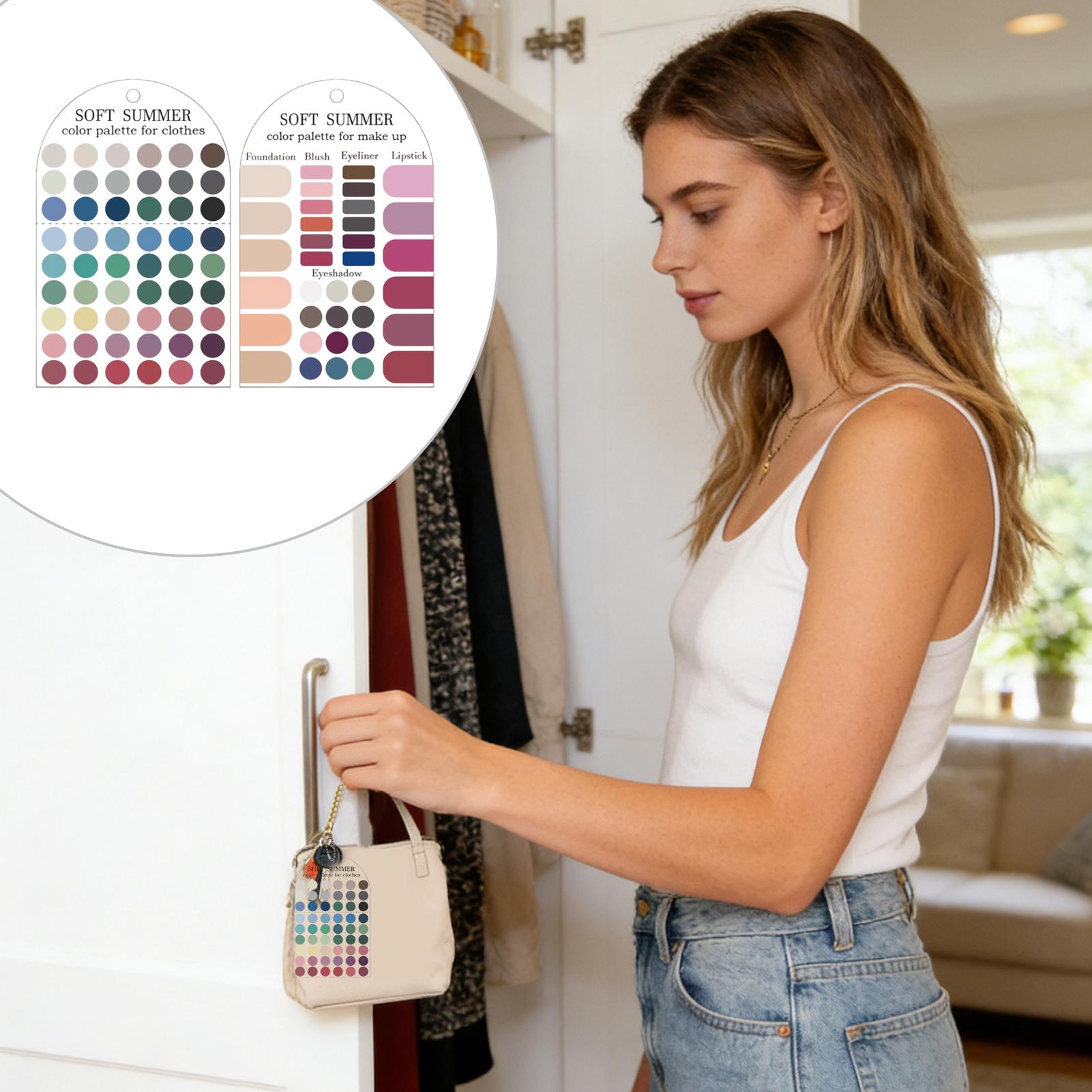 2 Pieces Acrylic Seasonal Pale - Summer Clothing Guide recension och pris
