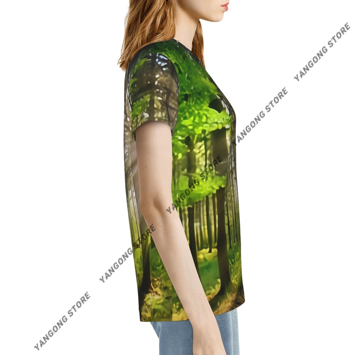 Womens Short Sleeve Panoramic  - Summer Rays Clothing recension och pris