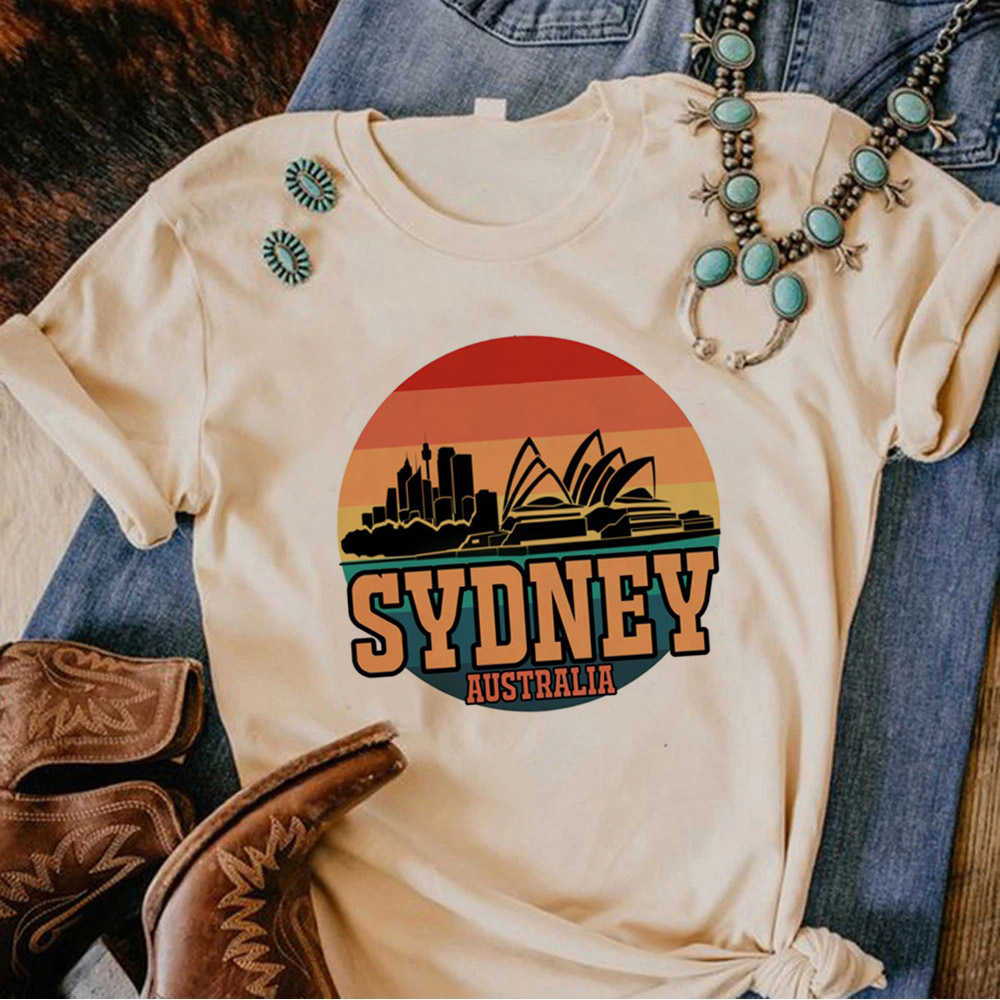 Australia tshirt women anime s - Summer Clothing Women Australia recension och pris