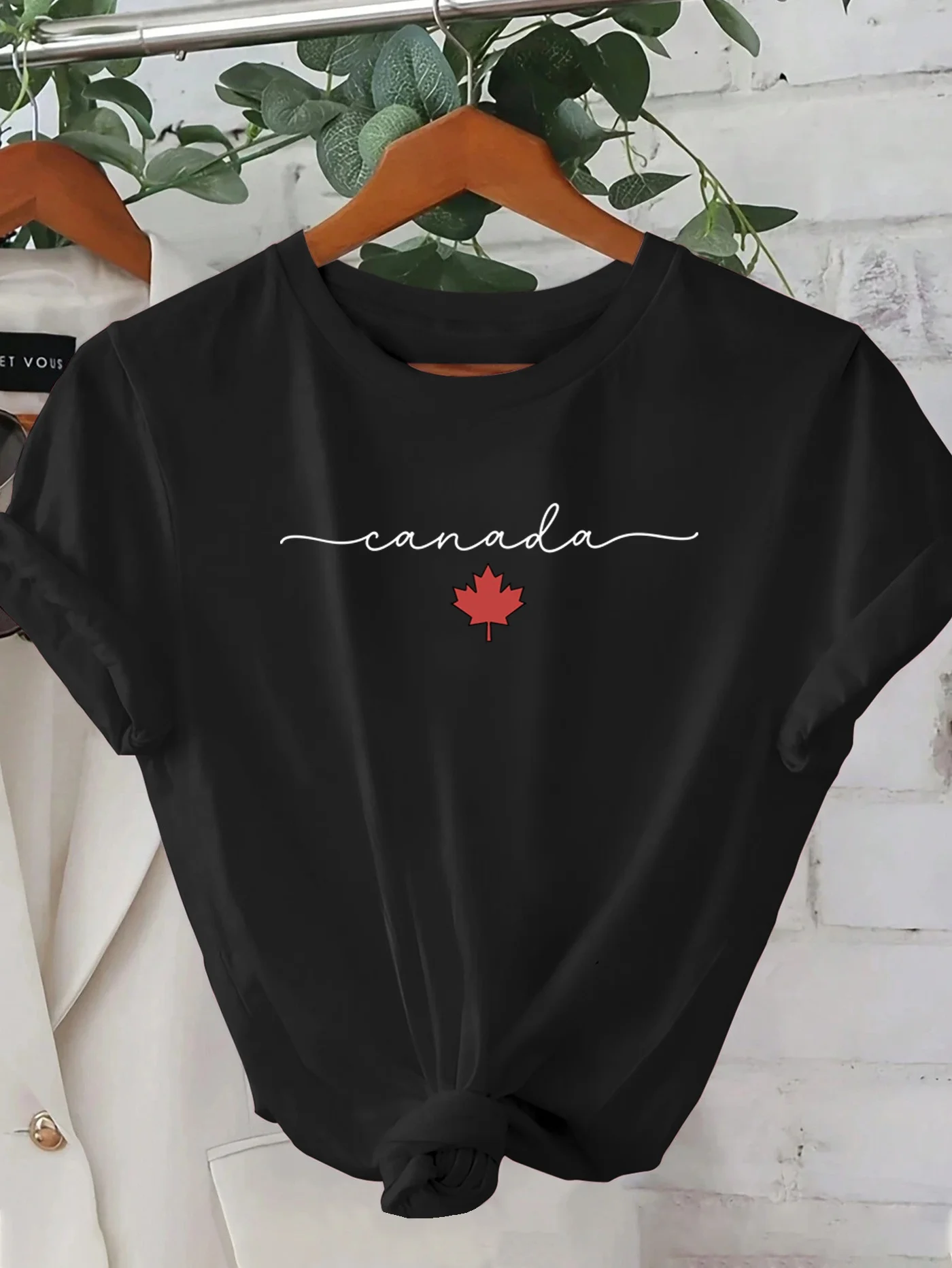 Canada Maple Leaf Printed Wome - Summer Clothing Women Canada recension och pris