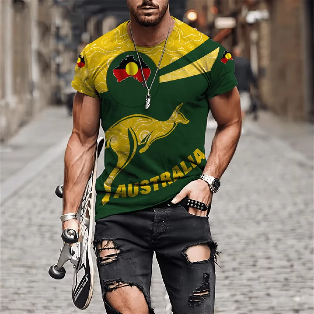 Men's T-Shirts Australia Graph - Summer Clothing Women Australia recension och pris