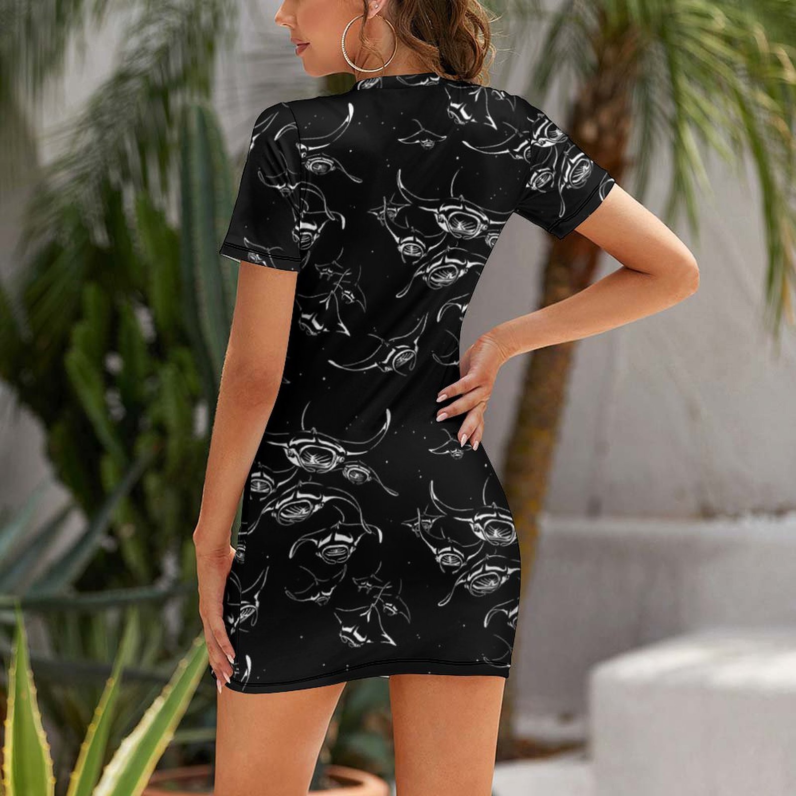 Manta Rays landing Short-Sleev - Summer Rays Clothing recension och pris