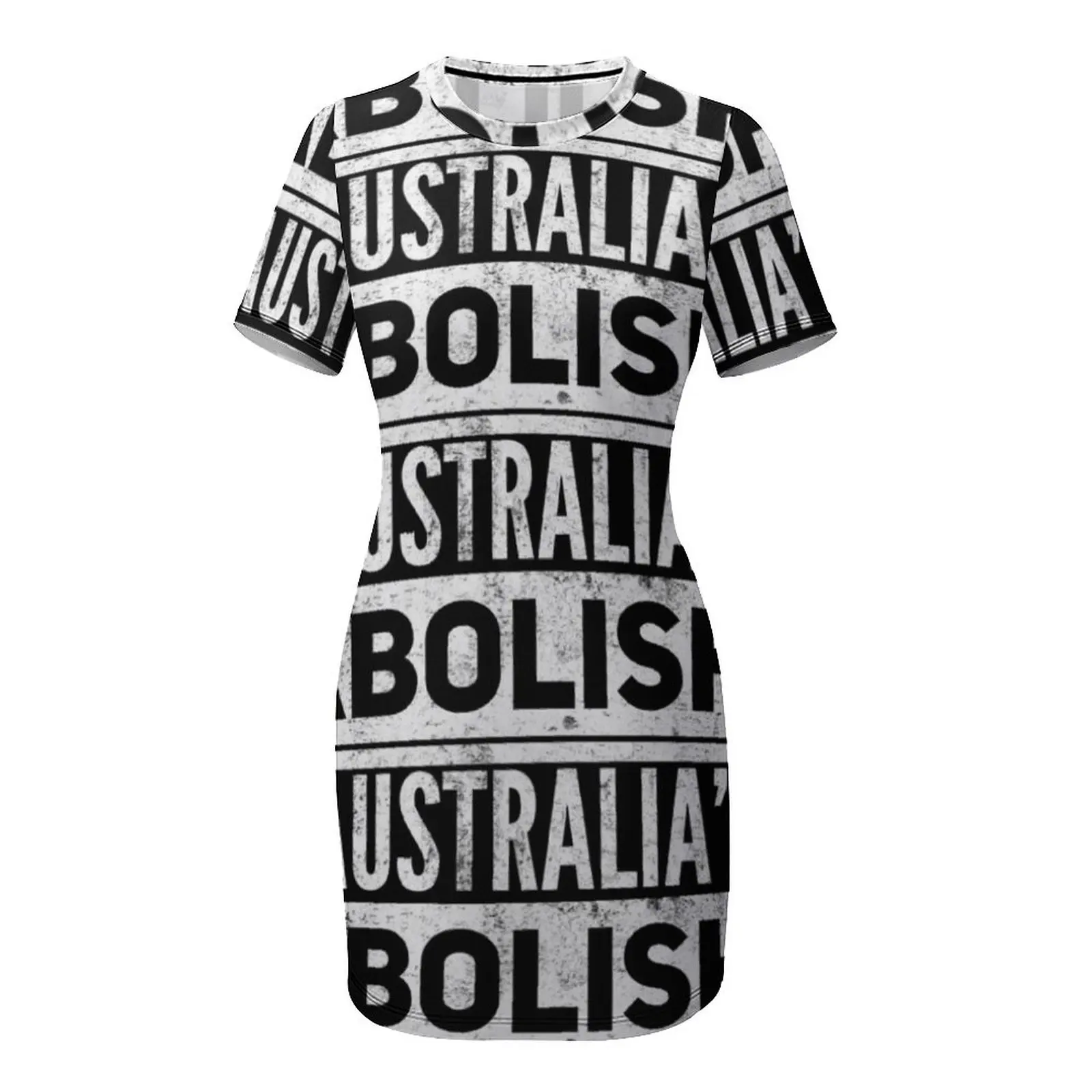 Abolish “Australia” Short-Slee - Summer Clothing Women Australia recension och pris