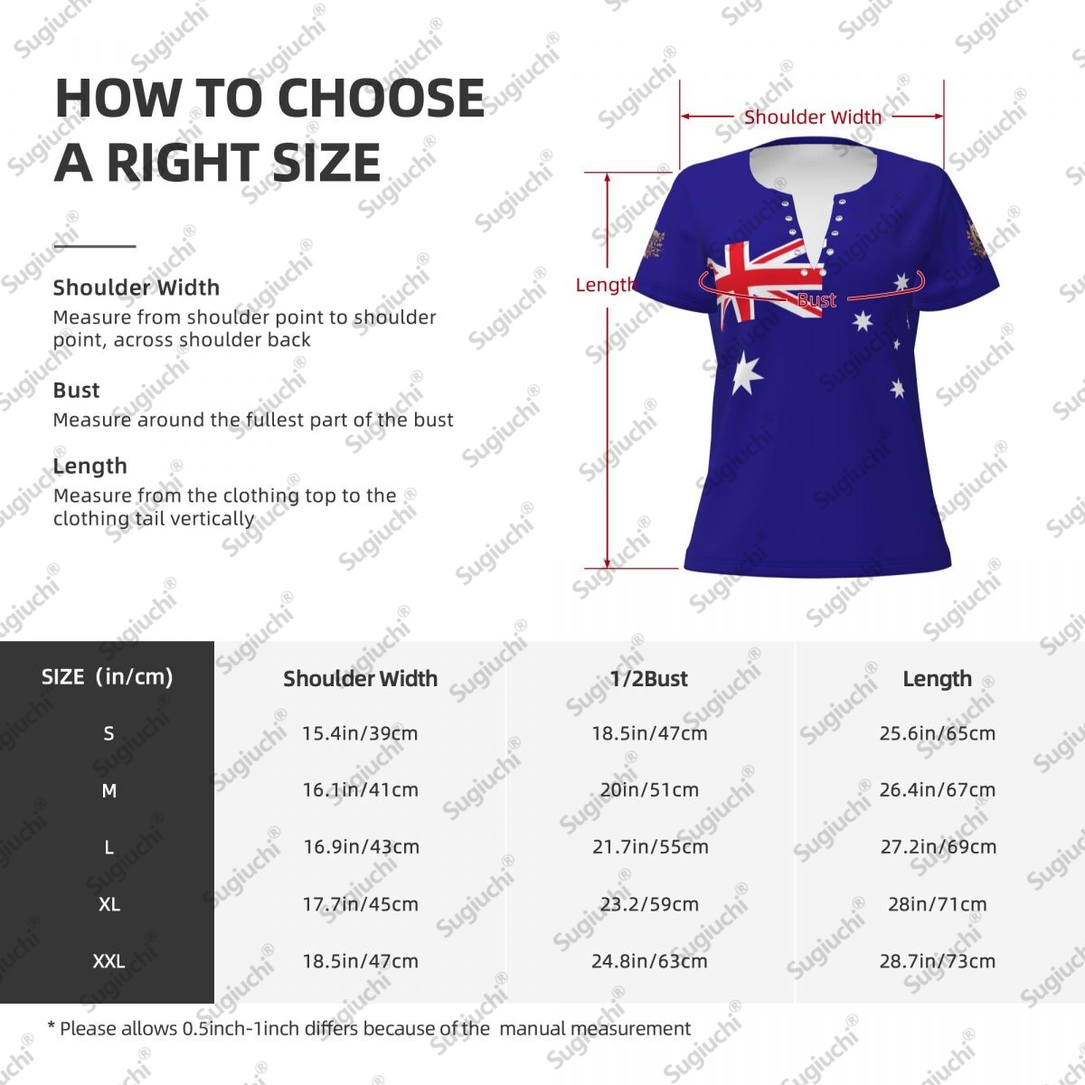 2025 Australia Flag Sexy Deep  - Summer Clothing Women Australia recension och pris