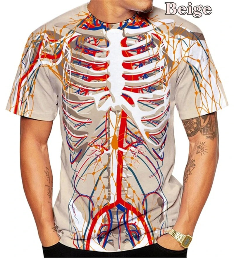 Horror Skull Skeleton Graphic  - Summer Rays Clothing recension och pris