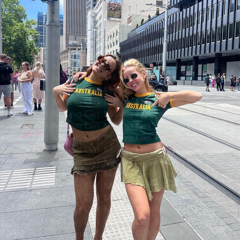 Summer Green T-shirt Women Aus - Summer Clothing Women Australia recension och pris