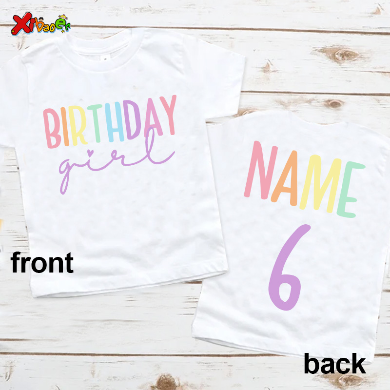 Birthday Girl T Shirt Party Ou - Summer Clothing Names recension och pris