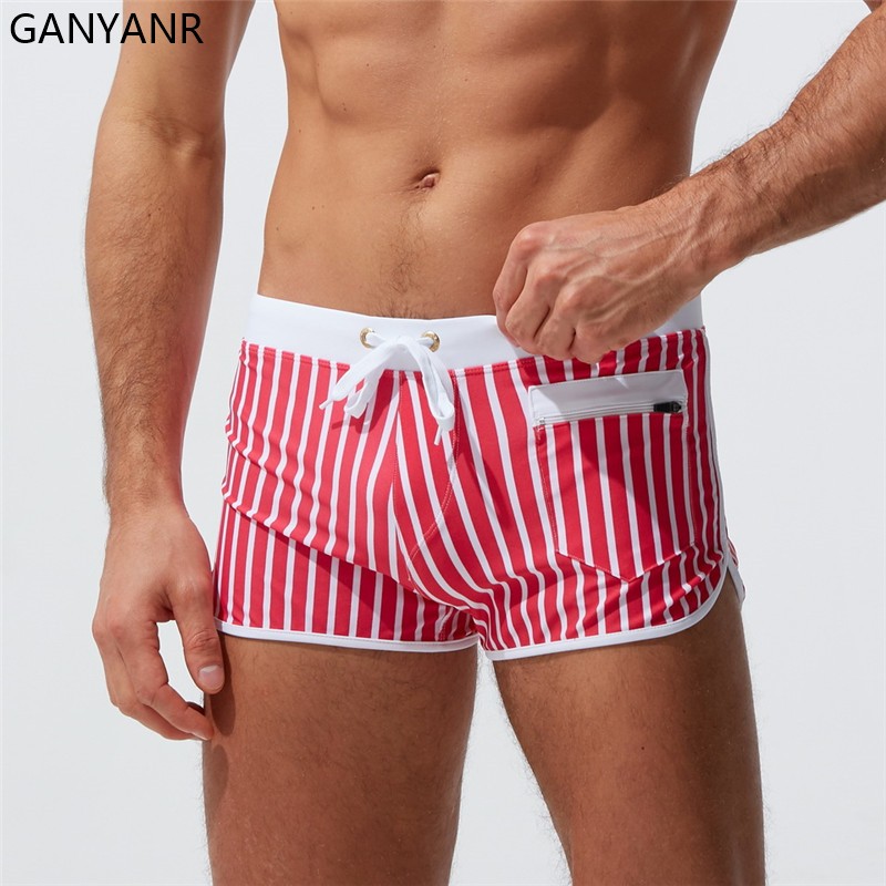 GANYANR Swimming Trunk Swimwea - Board Short Surf recension och pris