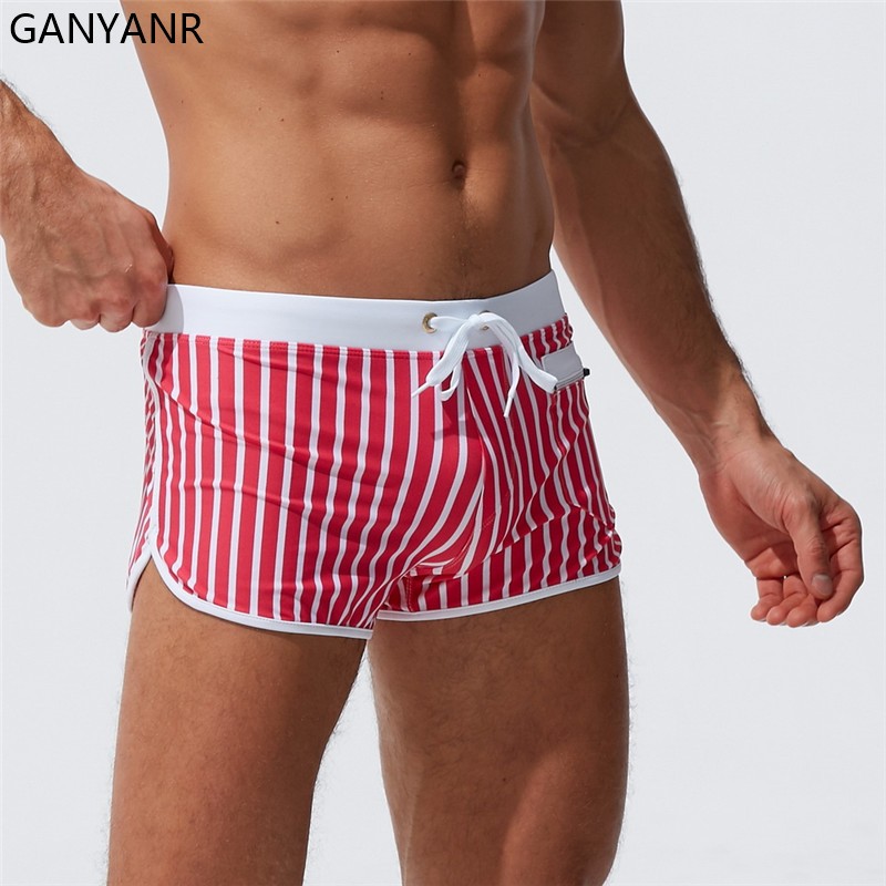 GANYANR Swimming Trunk Swimwea - Board Short Surf recension och pris