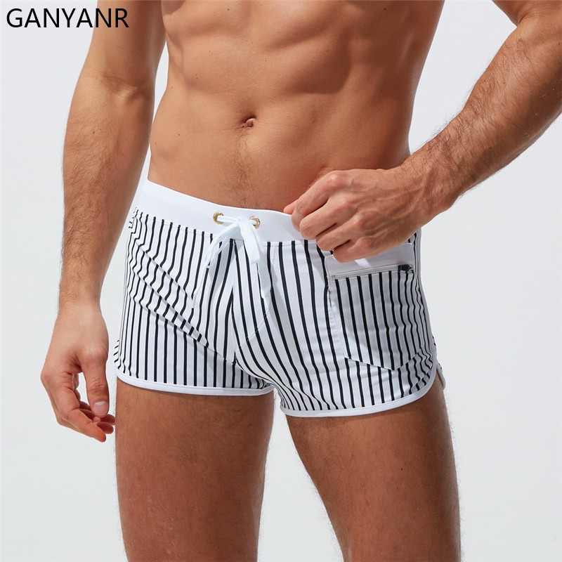 GANYANR Swimming Trunk Swimwea - Board Short Surf recension och pris