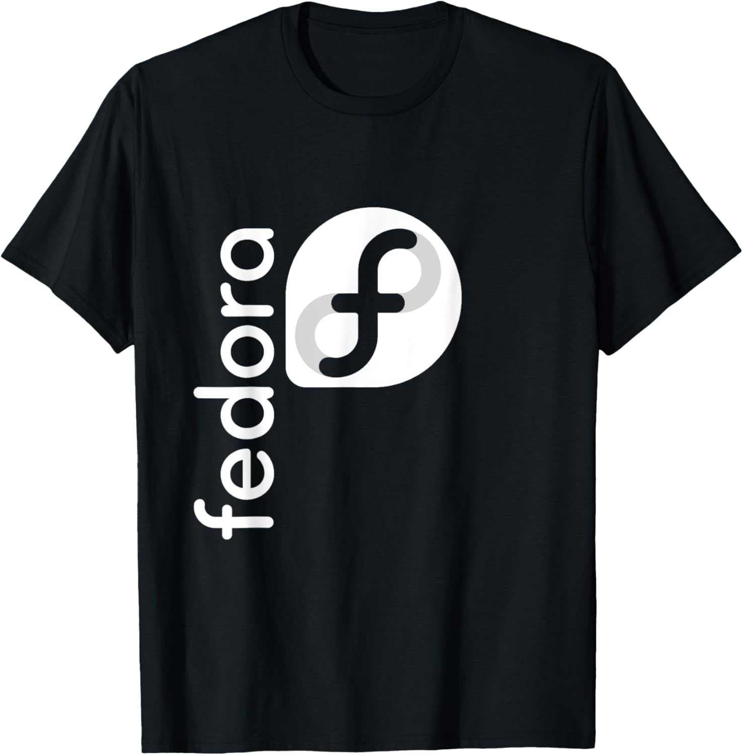 Linux Fedora T-Shirt White Tag - Summer Clothing Tagline recension och pris